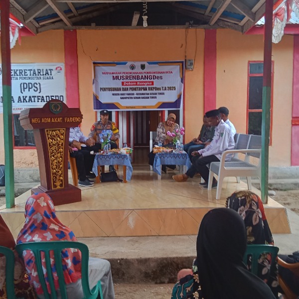 Musyawarah Perencanaan Desa (MUSREMBANG) Tahun Anggaran 2025